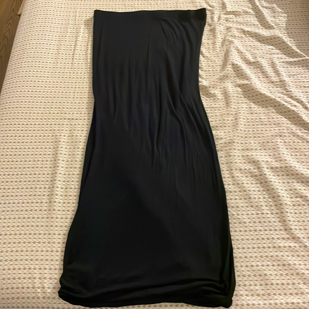 RACHEL Rachel Roy Twisted Black Tube Dress - Picture 3 of 6